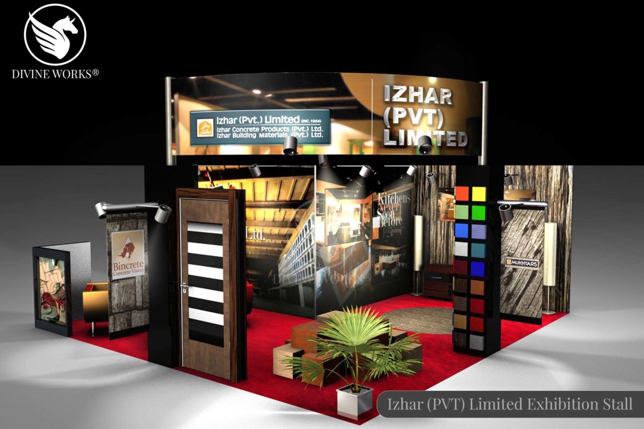 Izhar Exhibition Stall Design By Divine Works