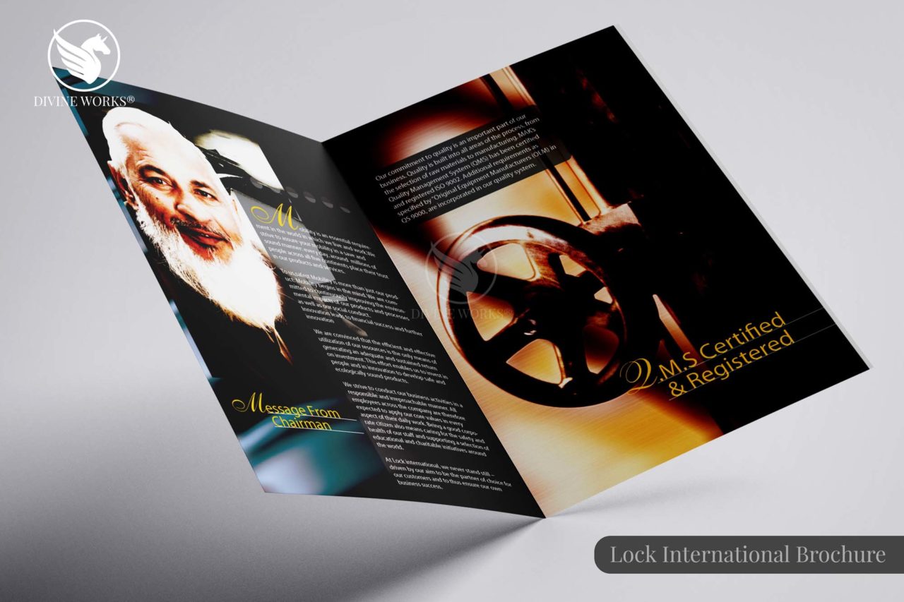 Lock International Brochure Design By Divine Works