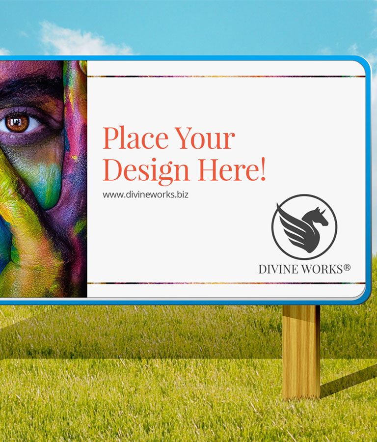 Free Outdoor Hoarding Mockup by Divine Works