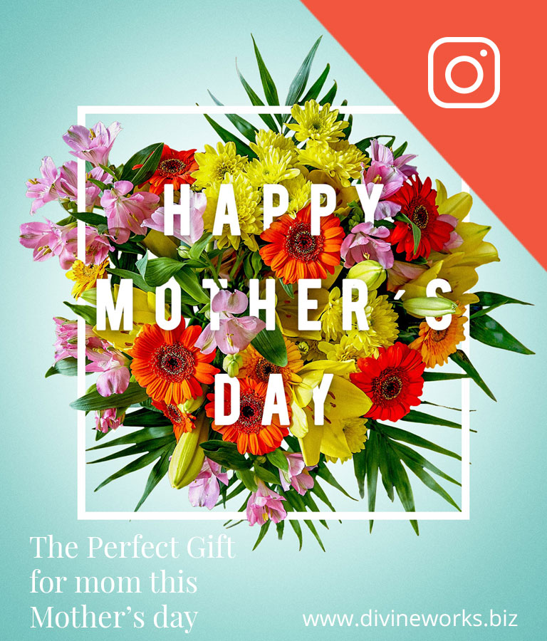 Free Mother's Day Instagram Post Template by Divine Works