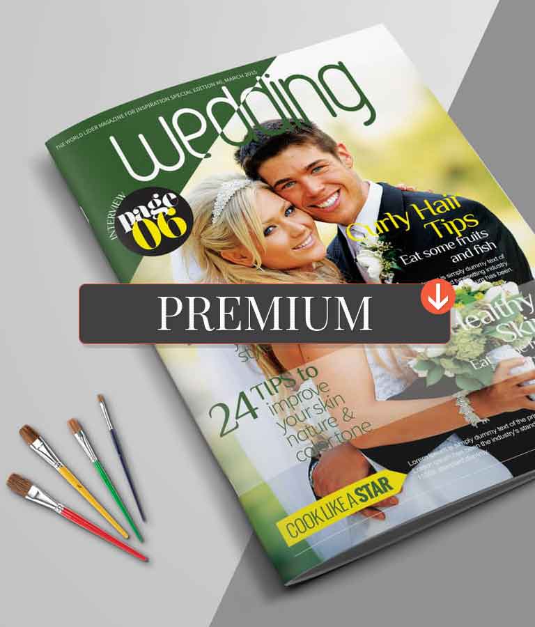 Wedding Magazine Cover