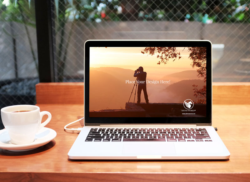 Free MacBook Pro Mockup by Divine Works