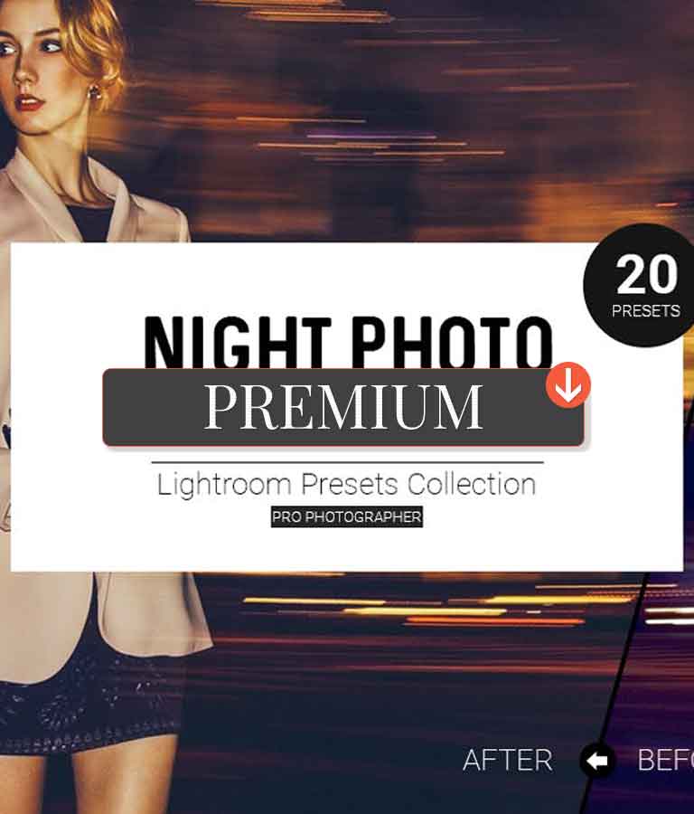 Night Photo Lightroom Presets