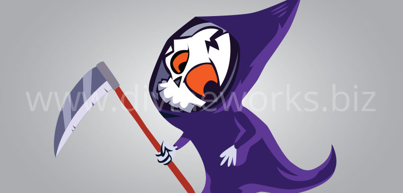 Download Free Halloween Grim Reaper Vector by Divine Works