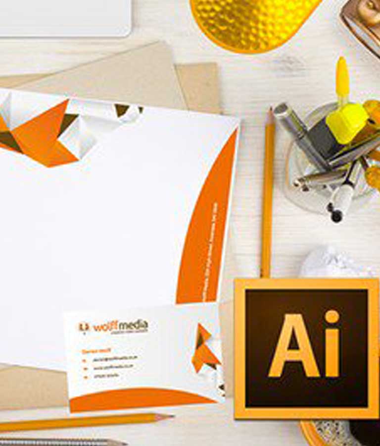 Business Card and Letterhead Design in Adobe Illustrator