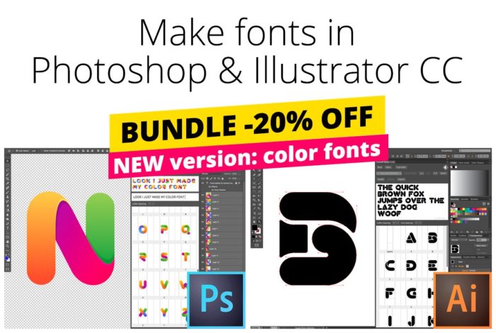 Adobe Illustrator And Photoshop Font Creator