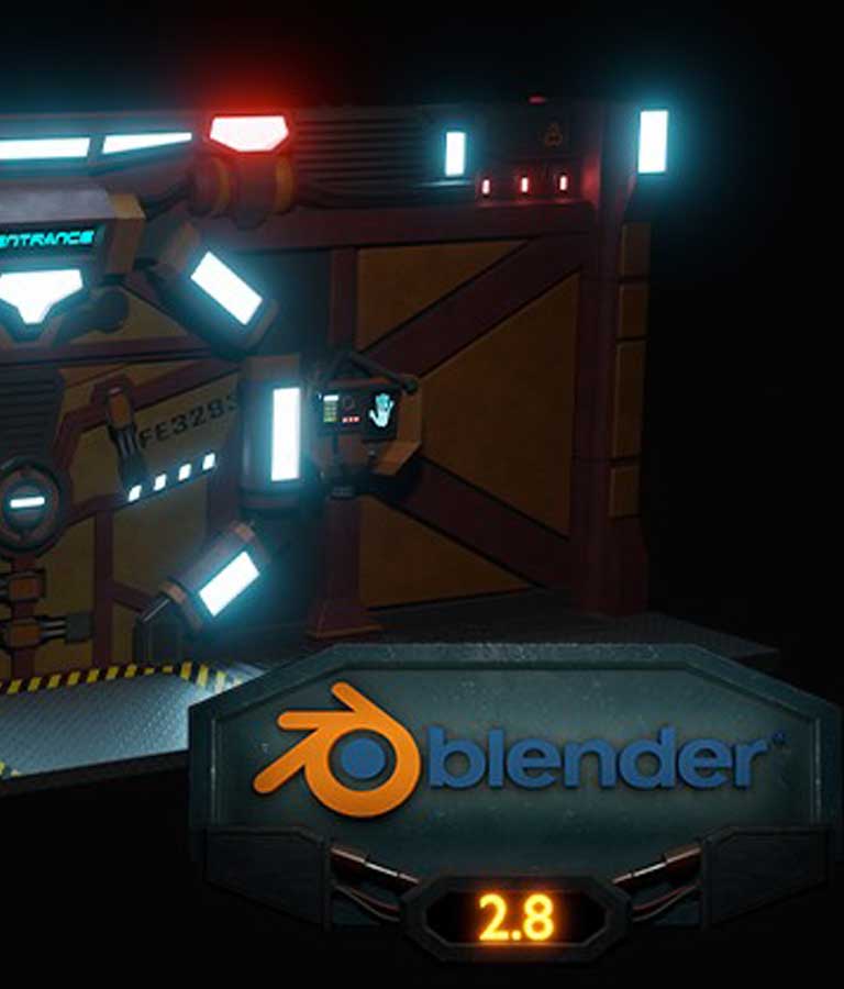 Blender 2.8 Beginners Guide To 3D Modeling A Sci-fi Scene