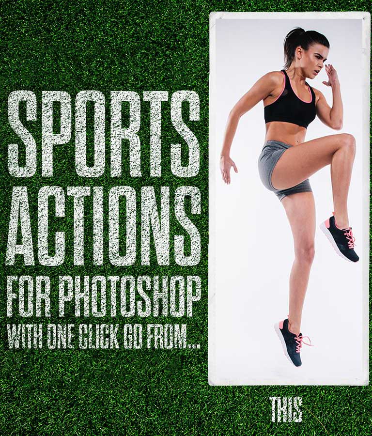 Sports Actions for Photoshop