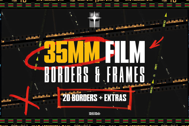 35mm Film Borders & Frames