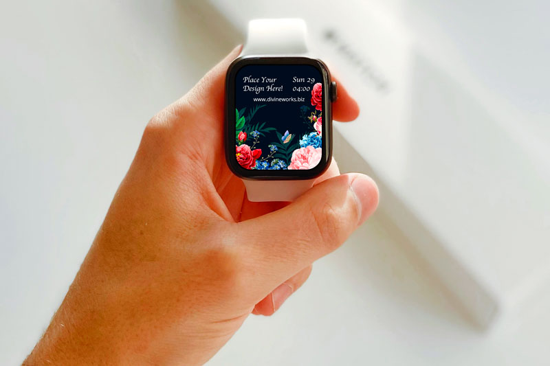 Download Free Apple Watch PSD Mockup by Divine Works