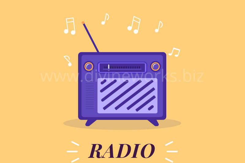 Download Free Old Radio Vector by Divine Works