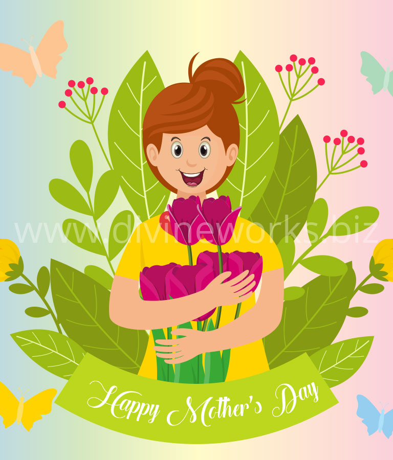 Download Free Mother's Day Vector Illustration by Divine Works