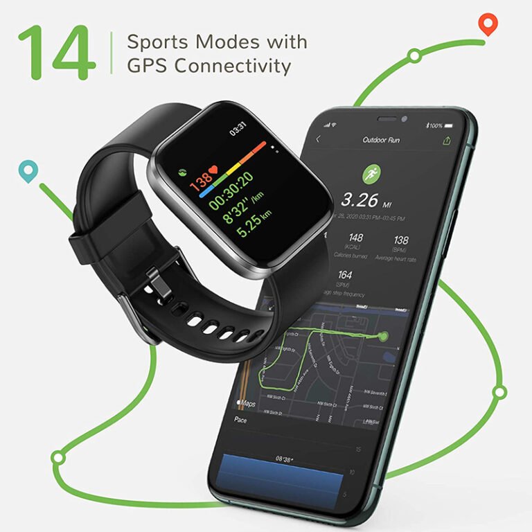 Letsfit smart watch for android phones iphone and samsung