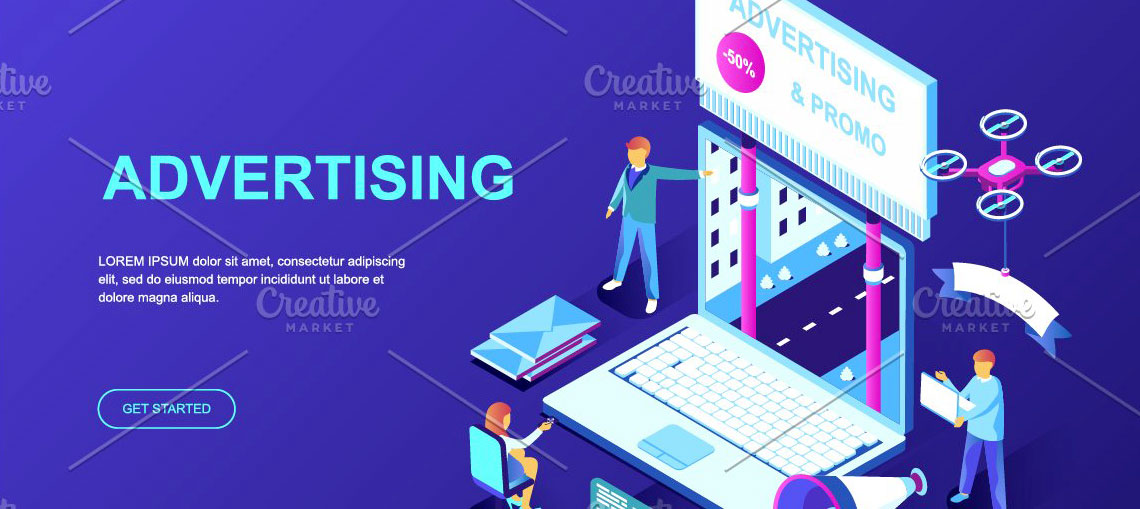 Isometric Landing Page Template