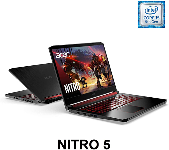 Acer Nitro 5 Gaming Laptop, 9th Gen