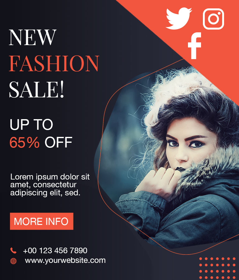 Download Free Fashion Social Media Template by Divine Works