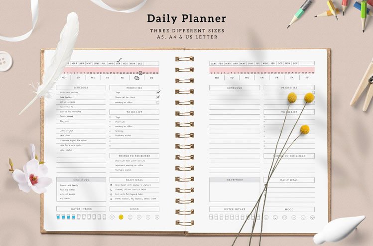 Daily Planner Template Editable Daily Planner Template Daily planner template editable daily planner template