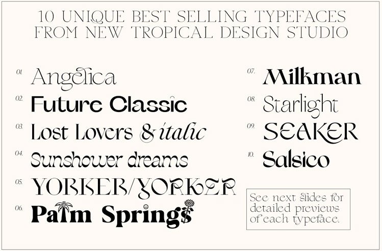 Modern Font Bundle - The Modern Font Bundle Vol-4