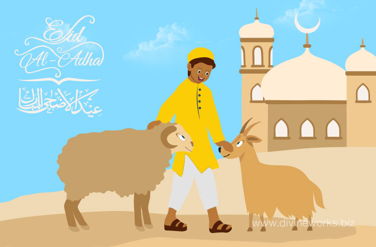 Eid-Al-Adha Mubarak Vector