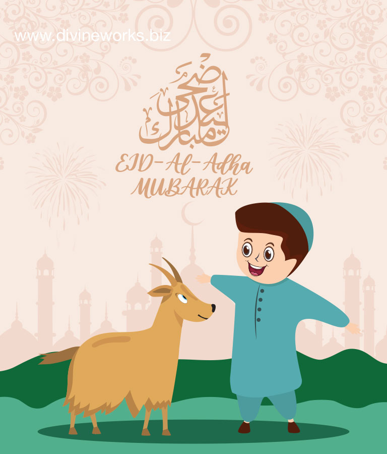 Eid-Ul-Adha Vector Illustration