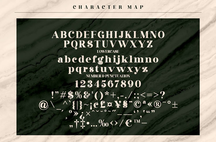 Gisrida Modern Serif Font