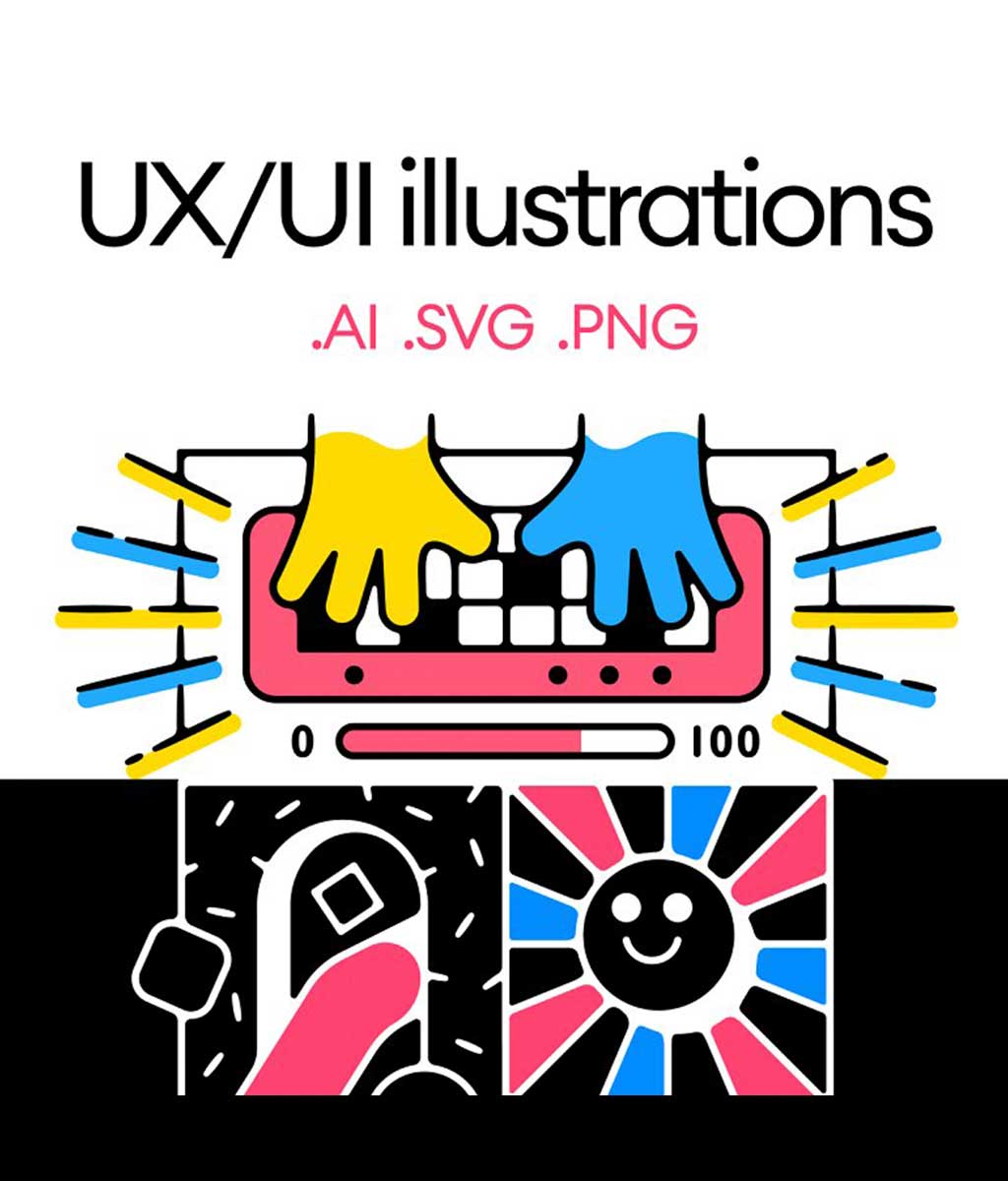 UX/UI Illustrations
