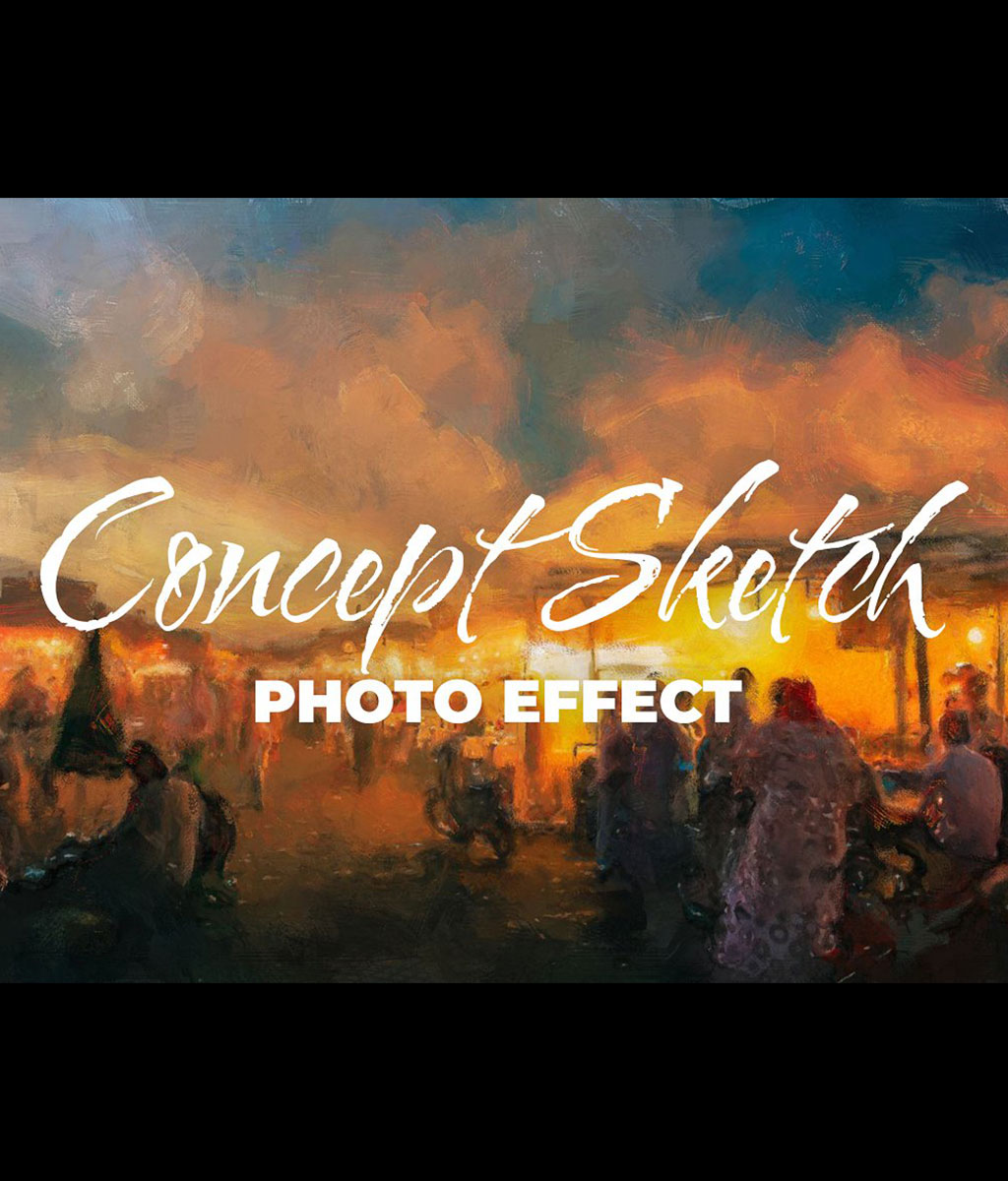 Concept Sketch Photo Effect