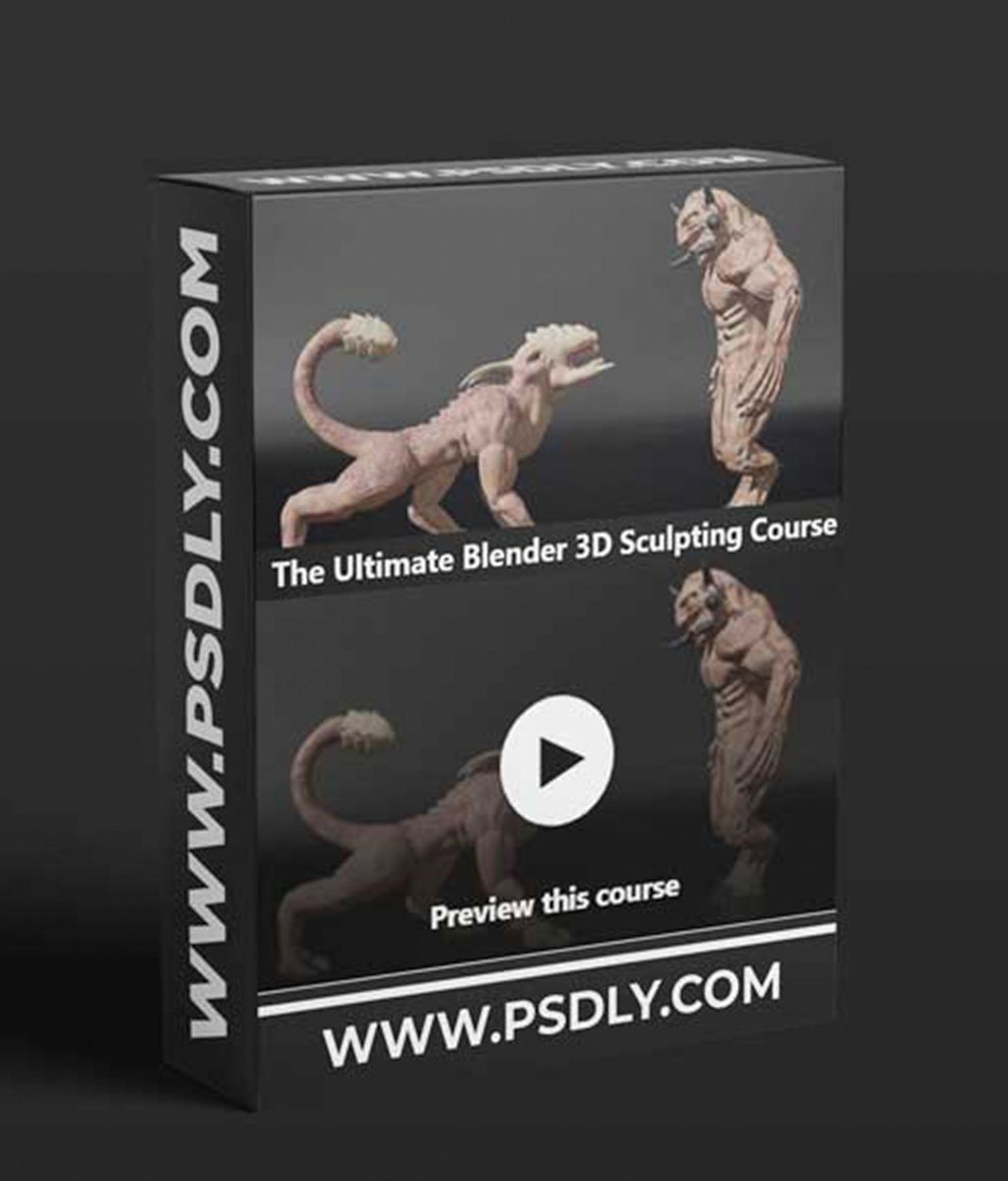  Sculpting in Blender Course