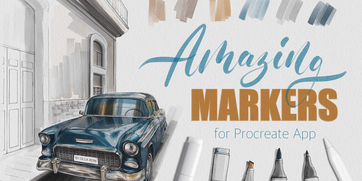 Amazing Markers for Procreate