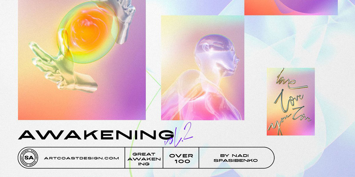 Awakening 3D Objects & Poster