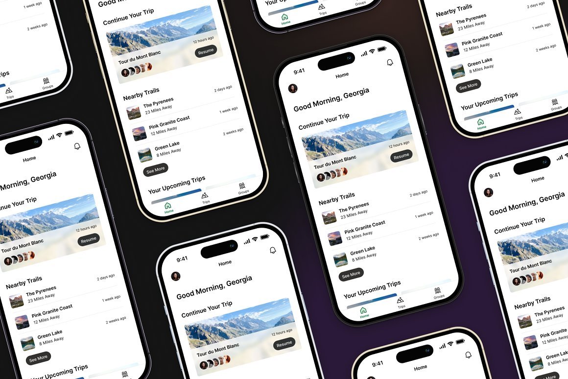 iPhone 14 Pro Figma Mockup Template - iPhone 14 Pro Mockup