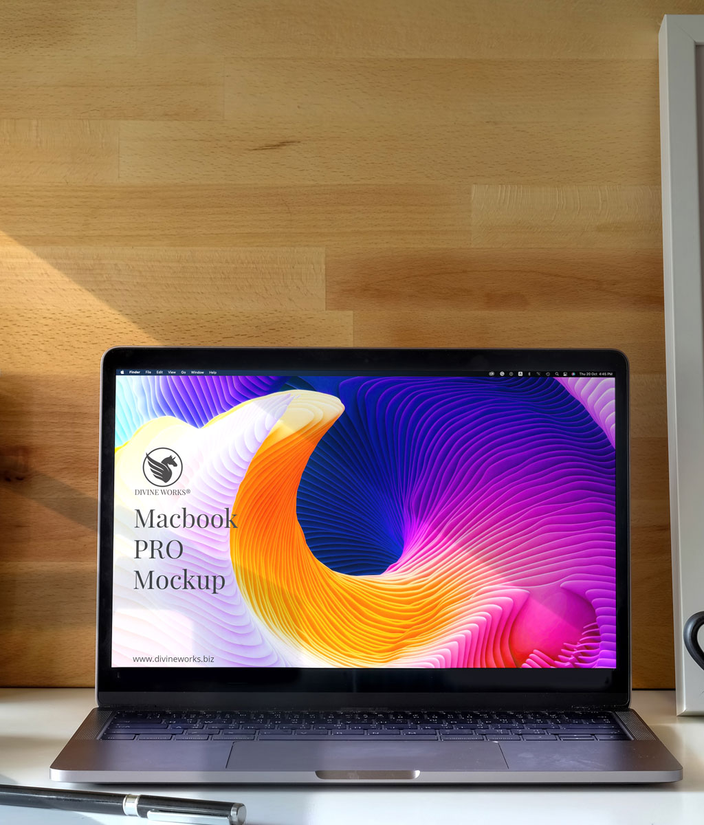 MacBook Pro Mockup Free Download