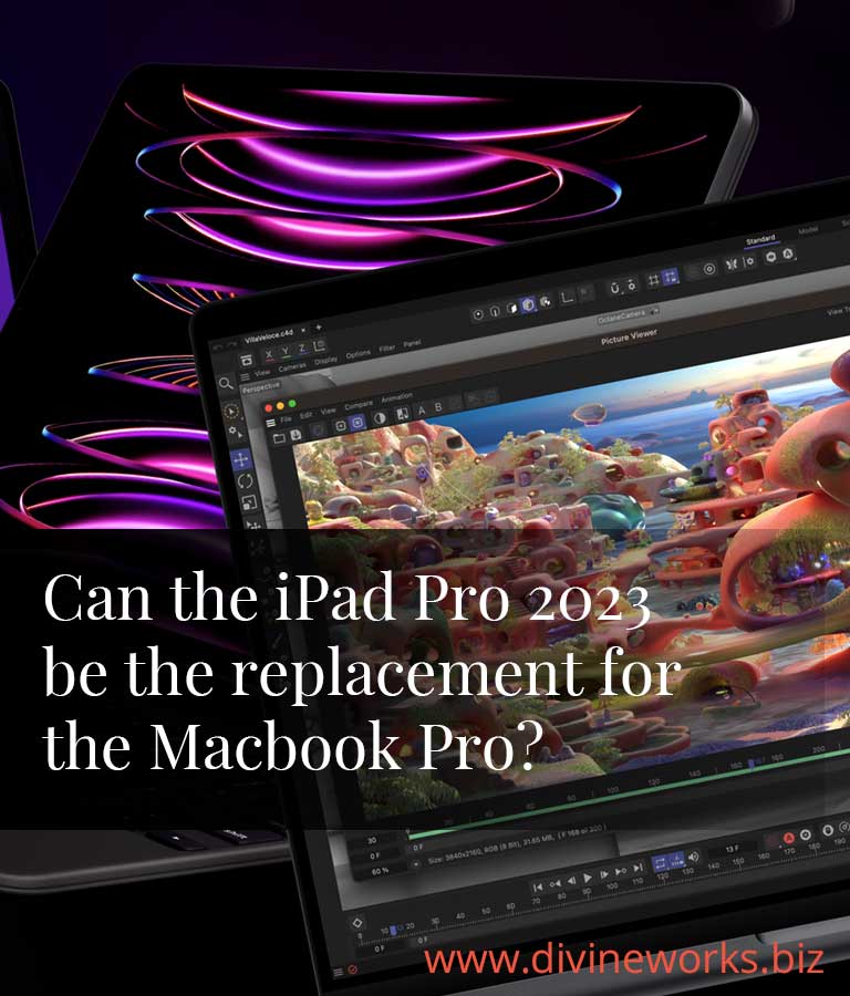 Can the iPad Pro 2023 be the replacement for the Macbook Pro?