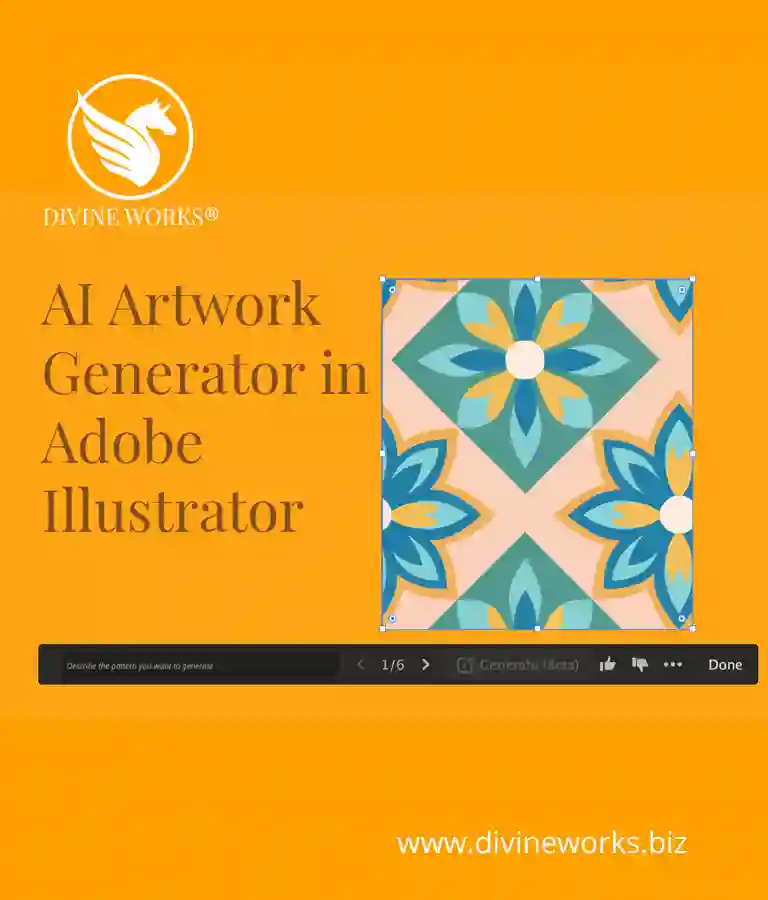  AI artwork generator in Illustrator