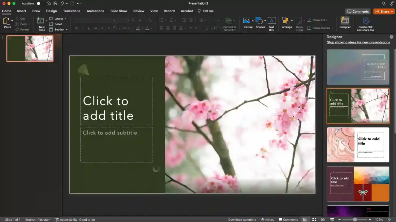 How to Make Powerpoint Animations Slide